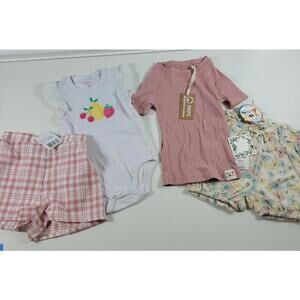 Baby Girl 4-Piece Outfit Set Size 24 Months Play Casual Summer Cute
